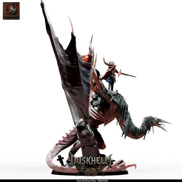 Nightwing Mourner Alaric The Shroud-Wing: The Complete Collection – 40mm Hero & 100mm Dragon Centerpiece