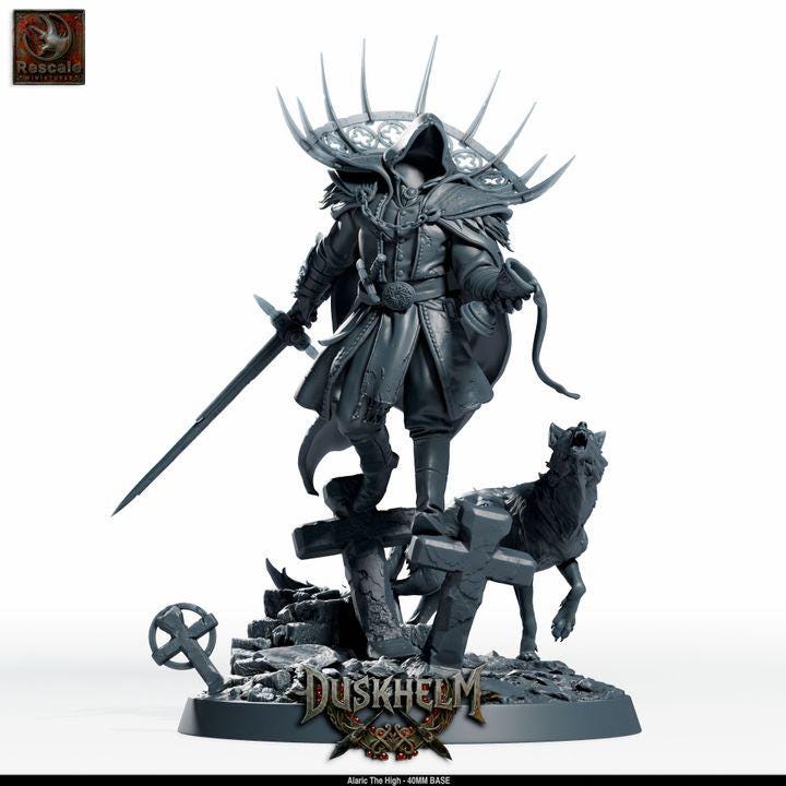 Nightwing Mourner Alaric The Shroud-Wing: The Complete Collection – 40mm Hero & 100mm Dragon Centerpiece
