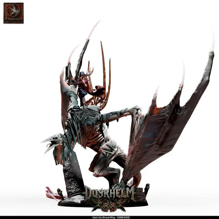 Nightwing Mourner Alaric The Shroud-Wing: The Complete Collection – 40mm Hero & 100mm Dragon Centerpiece