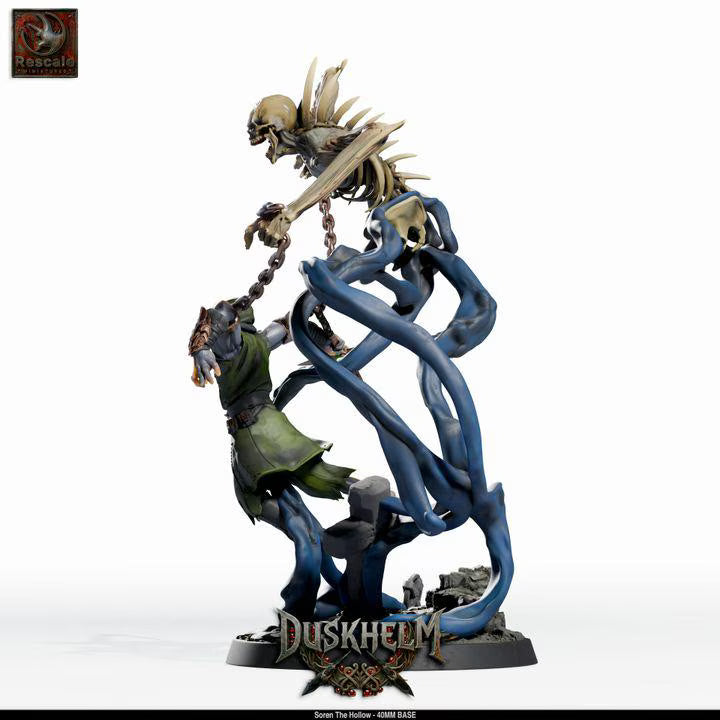 Nightwing Mourners: Soren the Bone-Reaper – 40mm Hero & 100mm Centerpiece