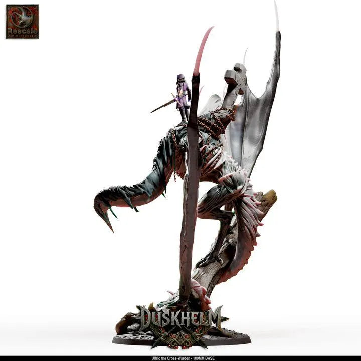 Nightwing Mourners: Ulfric the Cross-Warden – 40mm Hero & 100mm Centerpiece