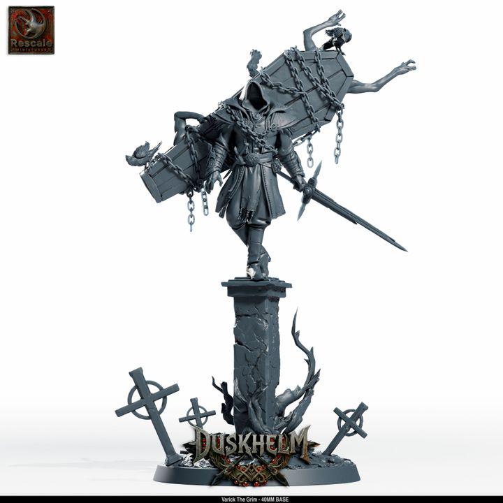 Nightwing Mourners –Varick the Dead-Bearer-40mm Hero & 100mm Centerpiece