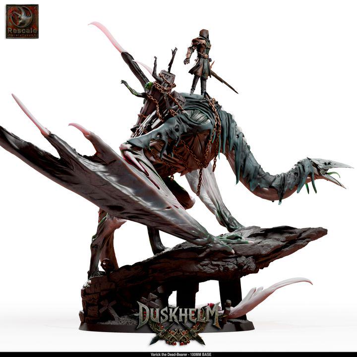Nightwing Mourners –Varick the Dead-Bearer-40mm Hero & 100mm Centerpiece