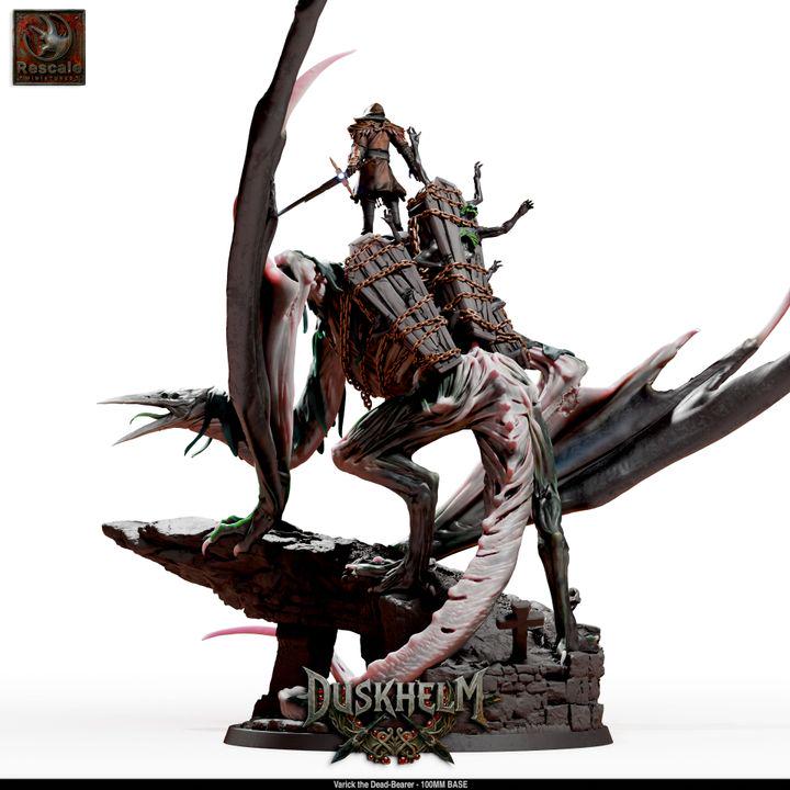 Nightwing Mourners –Varick the Dead-Bearer-40mm Hero & 100mm Centerpiece