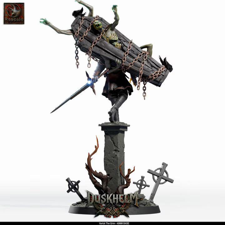 Nightwing Mourners –Varick the Dead-Bearer-40mm Hero & 100mm Centerpiece