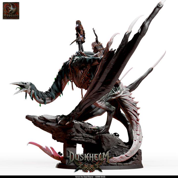 Nightwing Mourners –Varick the Dead-Bearer-40mm Hero & 100mm Centerpiece