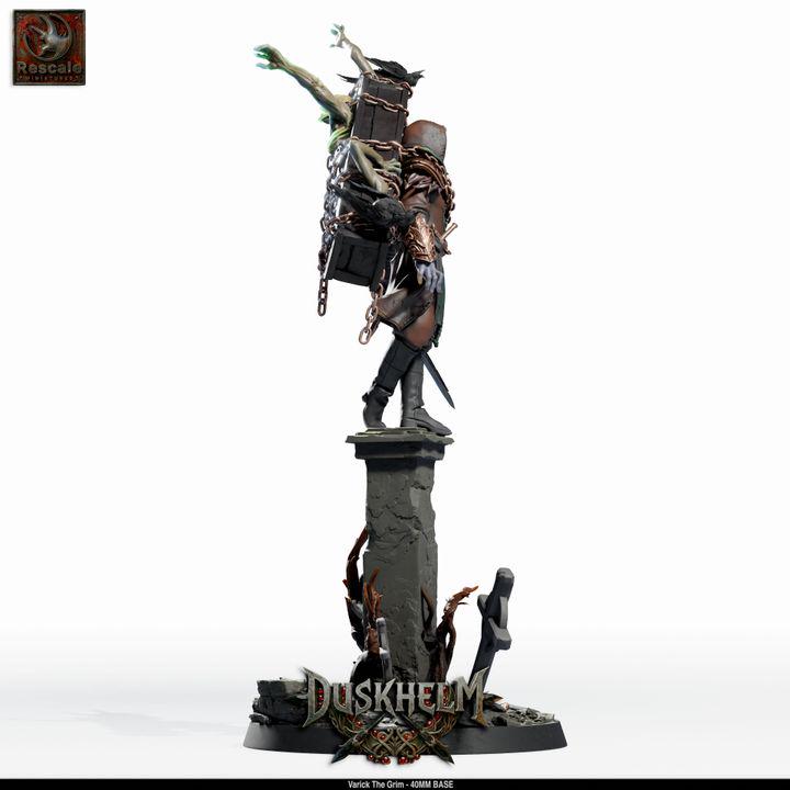 Nightwing Mourners –Varick the Dead-Bearer-40mm Hero & 100mm Centerpiece