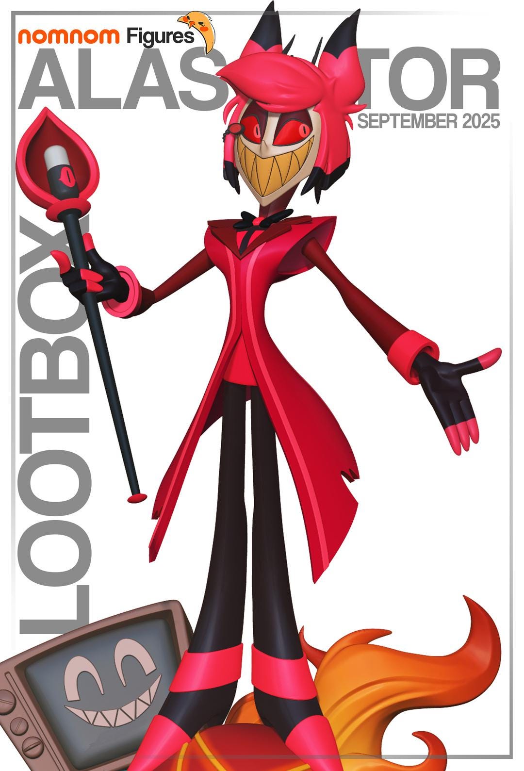 Alastor: Radio Demon Display Statue