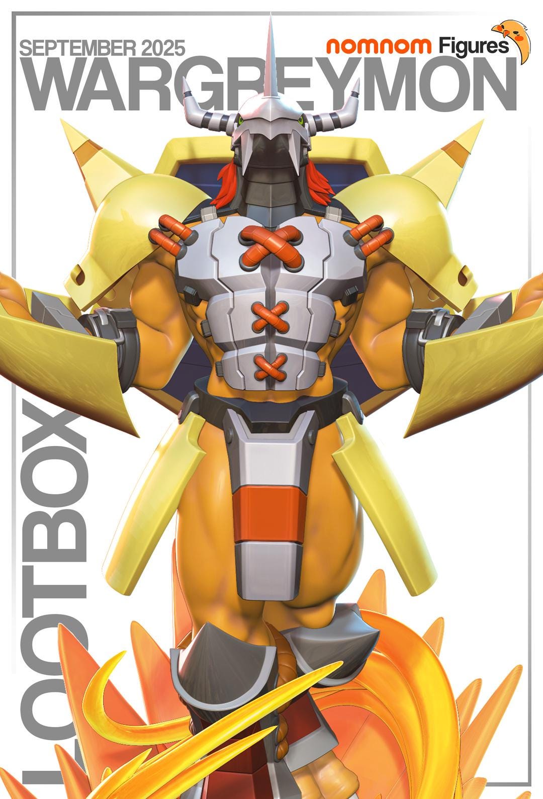 WarGreymon: The Dragon Slayer Display Statue