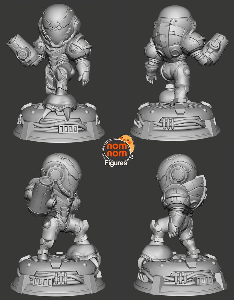 Chibi Samus (NomNom Figures)