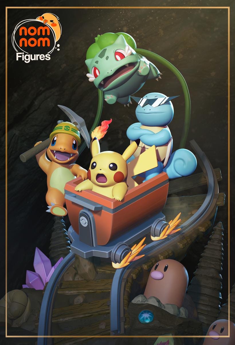 Pokémon Adventure Diorama (NomNom Figures)