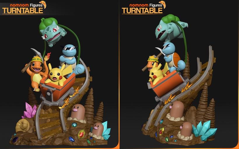 Pokémon Adventure Diorama (NomNom Figures)