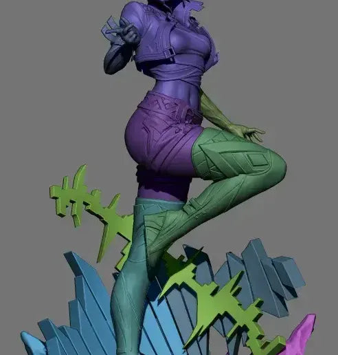 Luna Frost Collectible Statue – CA 3D