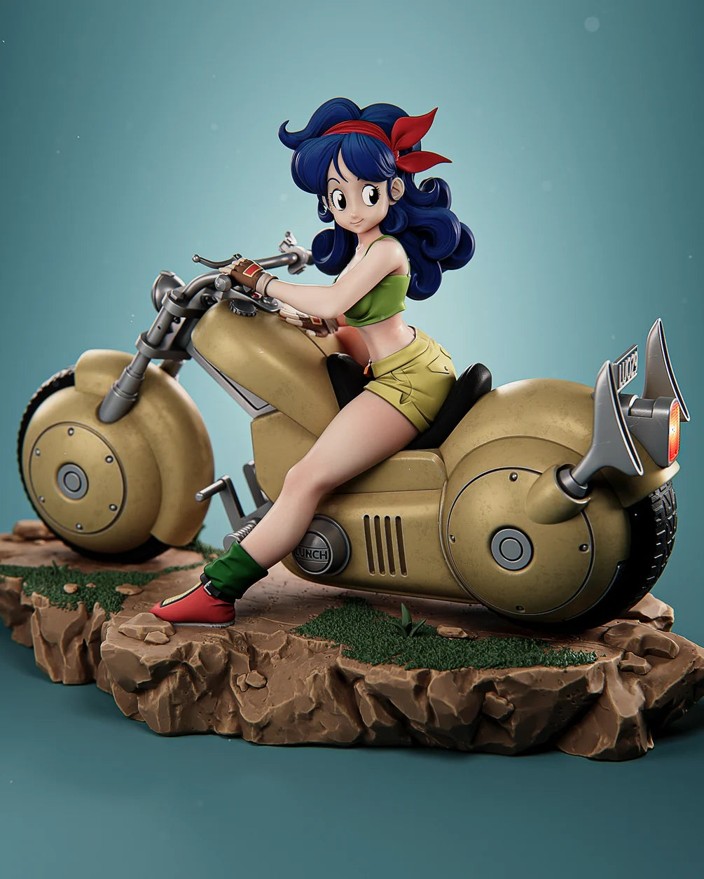 Launch (Blue & Blonde Hair Swaps) – Premium Resin Statue / Garage Kit (1/9 & 1/6 Scale) | CA 3D