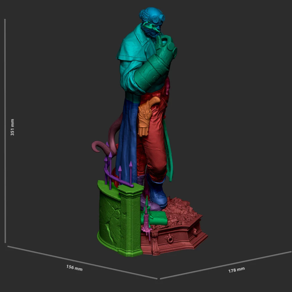 Hellboy | Dark Horse Comic Resin Statue / Garage Kit (CA 3D)