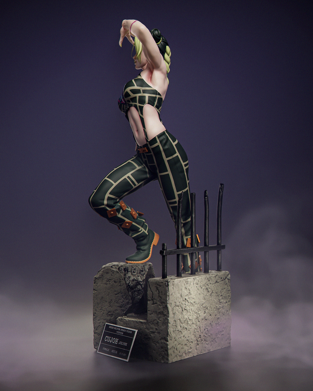 Jolyne Cujoh – Premium Resin Statue / Garage Kit (1/9 & 1/6 Scale) | CA 3D