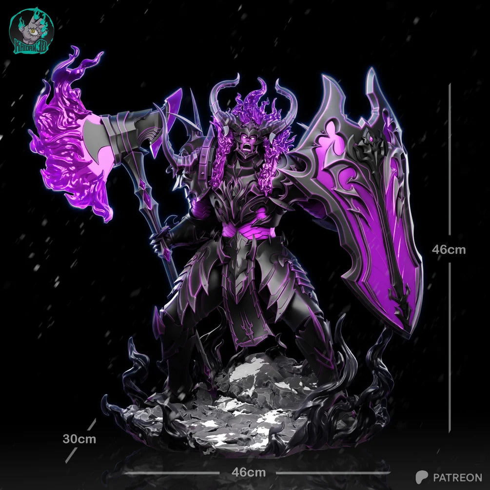 Iron Shadow Soldier Statue 46cm - Solo Leveling | Billy Bones Emporium