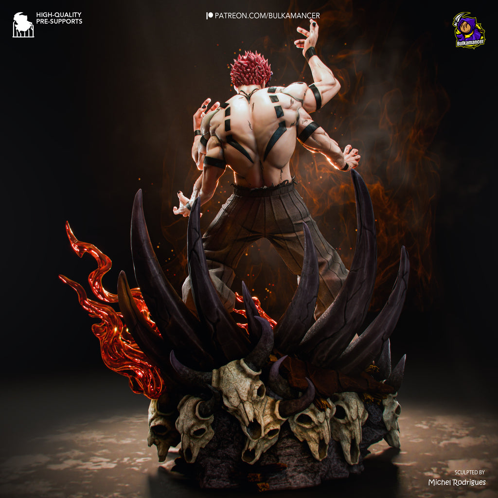 King of Curses Premium Resin Statue | Highly Detailed Collector's Figure