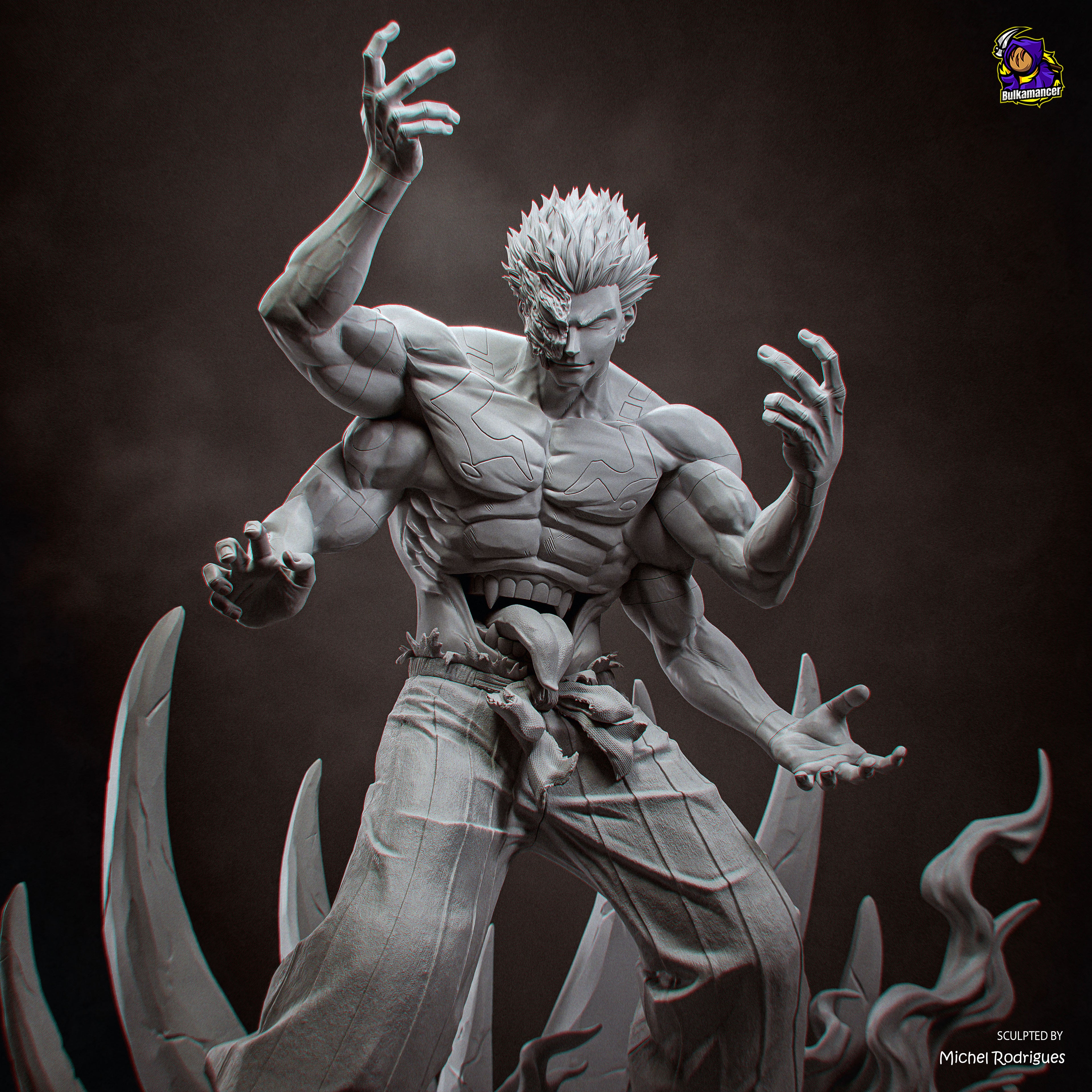 King of Curses Premium Resin Statue | Highly Detailed Collector's Figure
