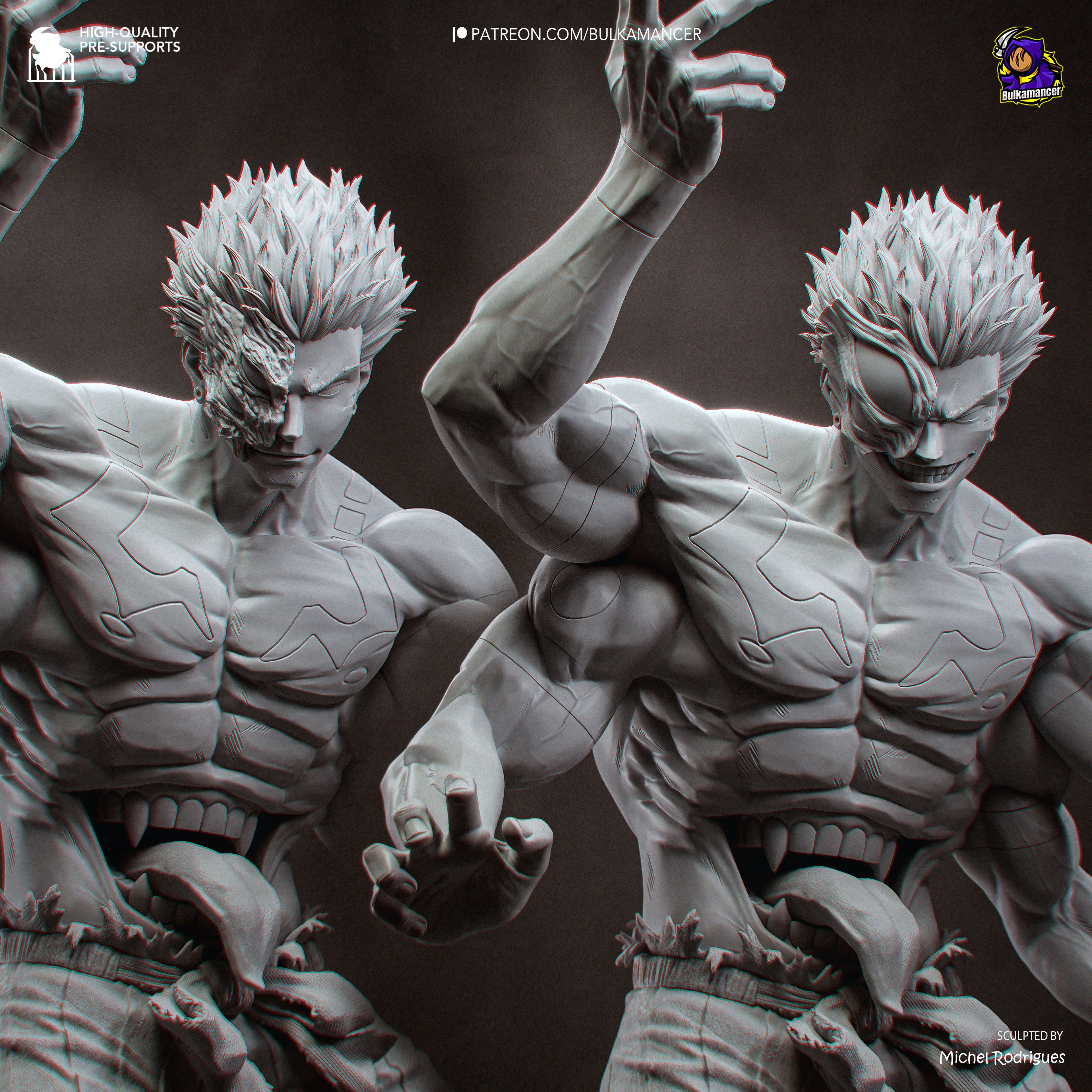King of Curses Premium Resin Statue | Highly Detailed Collector's Figure