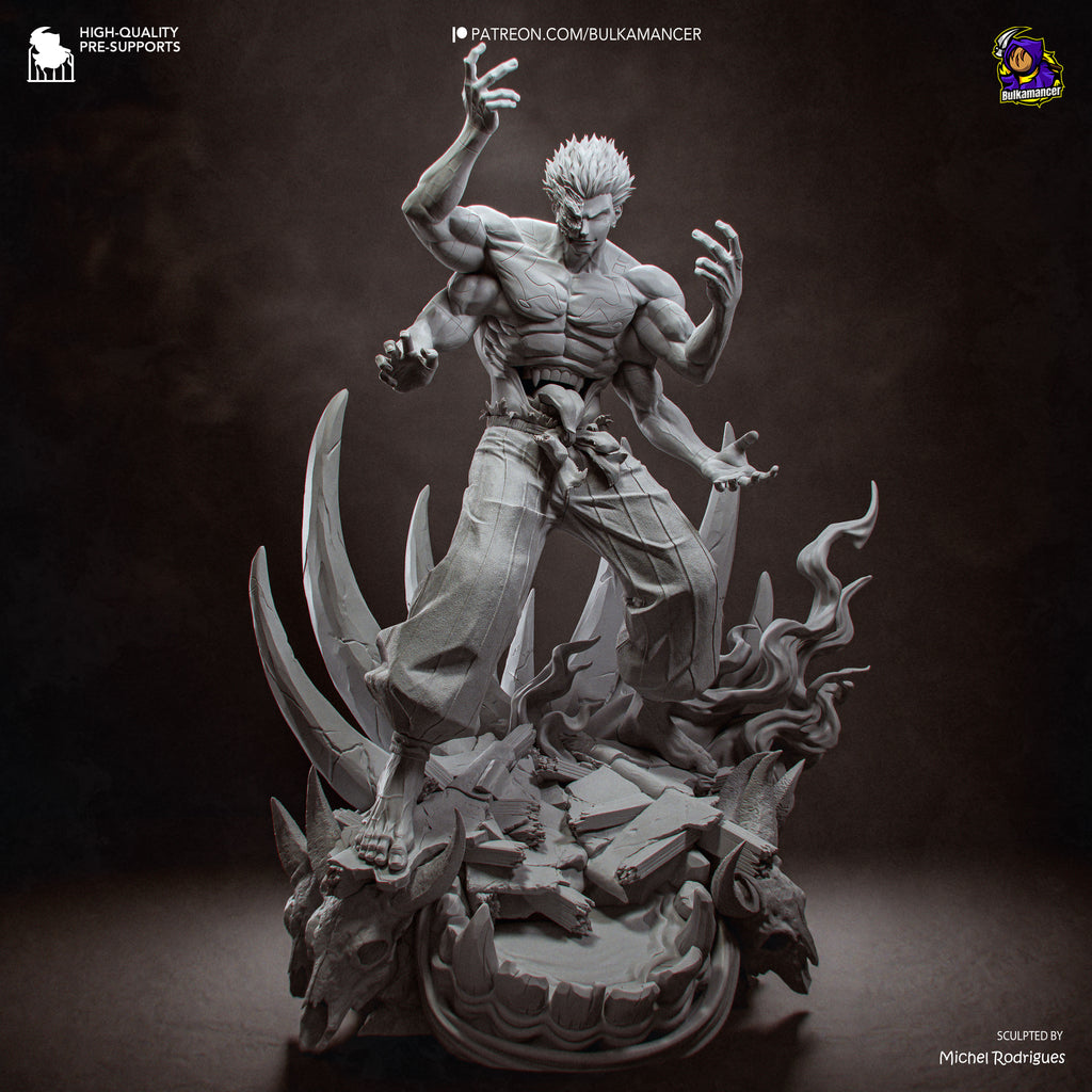 King of Curses Premium Resin Statue | Highly Detailed Collector's Figure