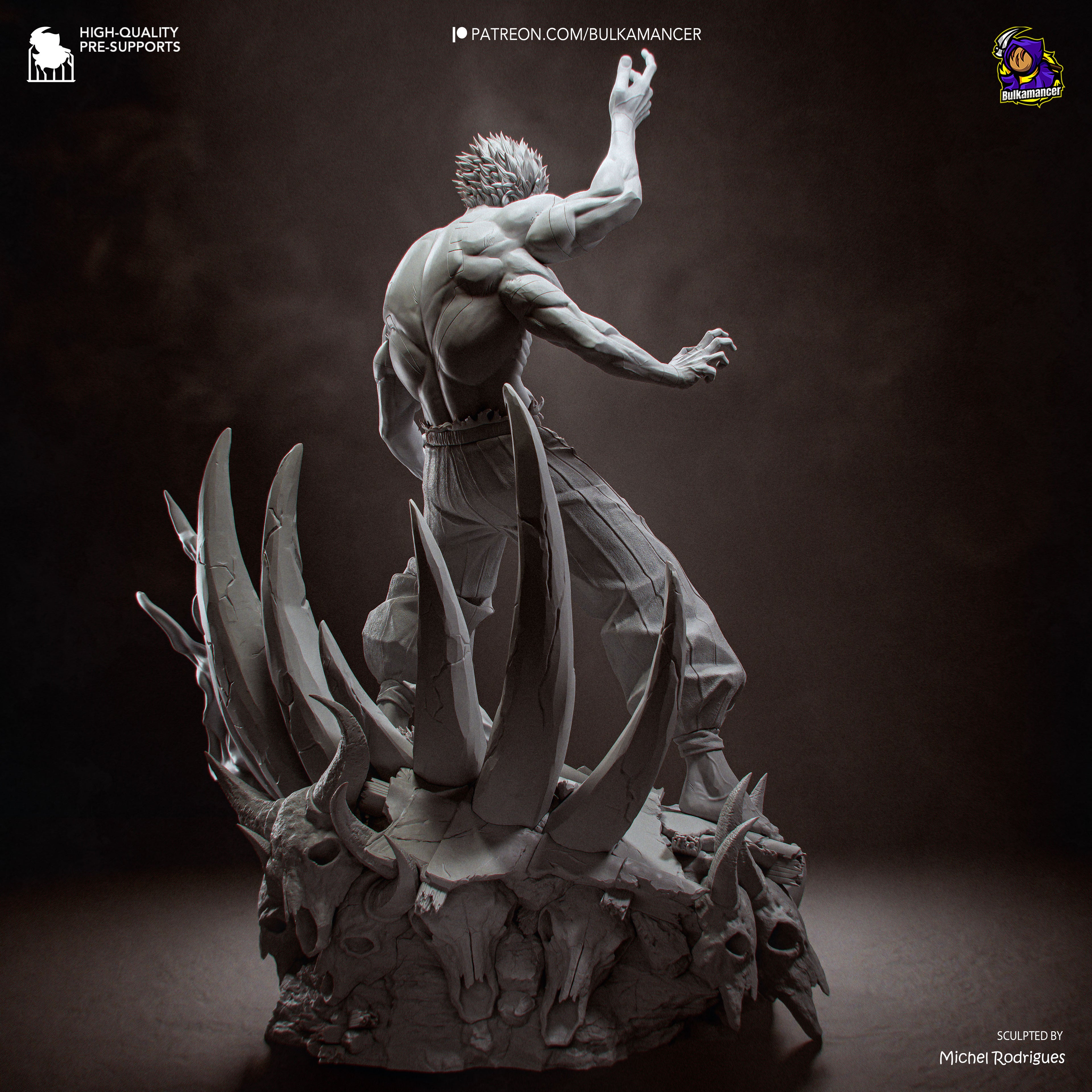 King of Curses Premium Resin Statue | Highly Detailed Collector's Figure