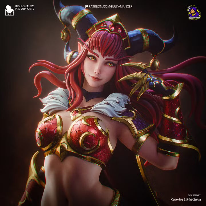 Alexstrasza Life-Binder | Fantasy Dragon Aspect Resin Statue / Garage Kit (Bulkamancer)