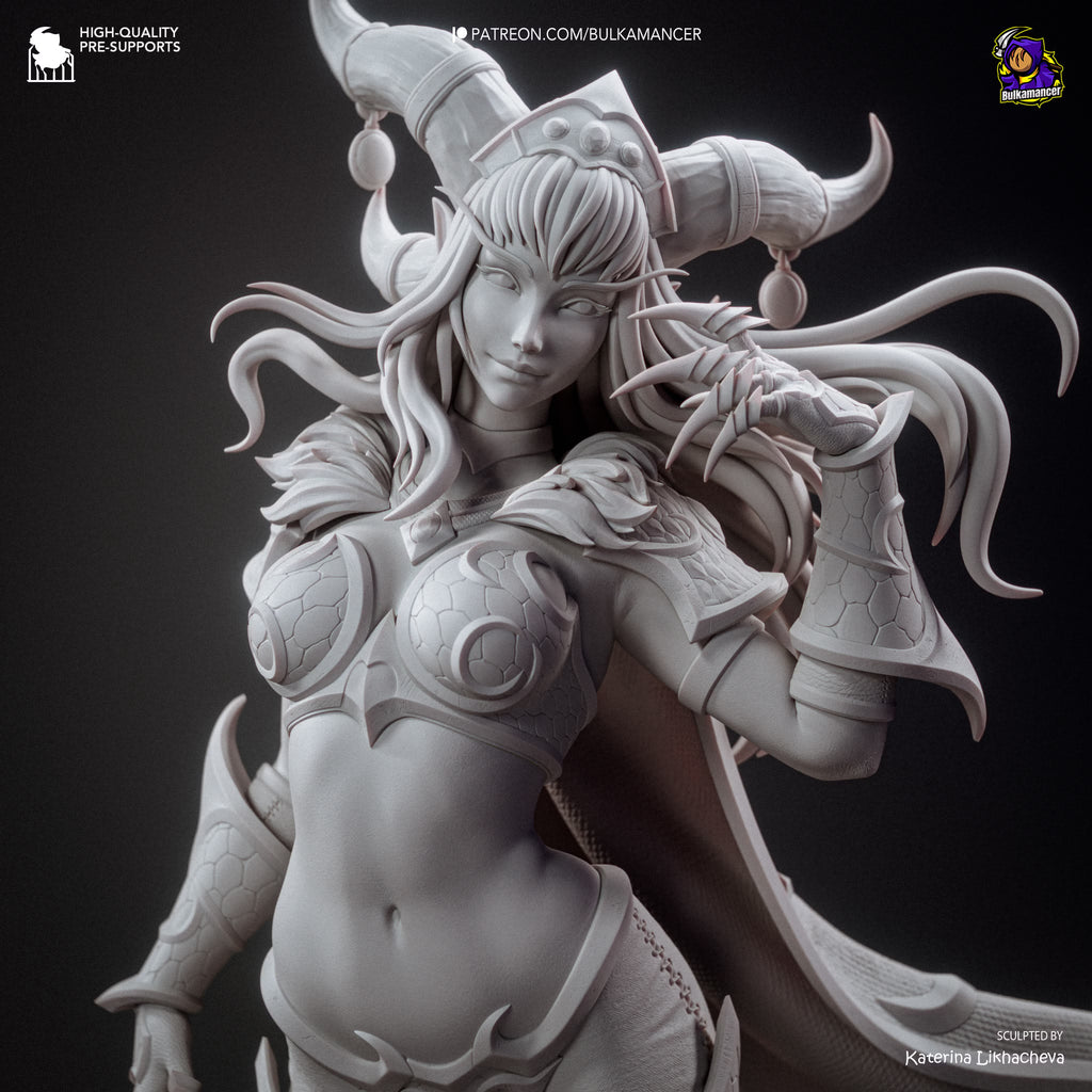 Alexstrasza Life-Binder | Fantasy Dragon Aspect Resin Statue / Garage Kit (Bulkamancer)