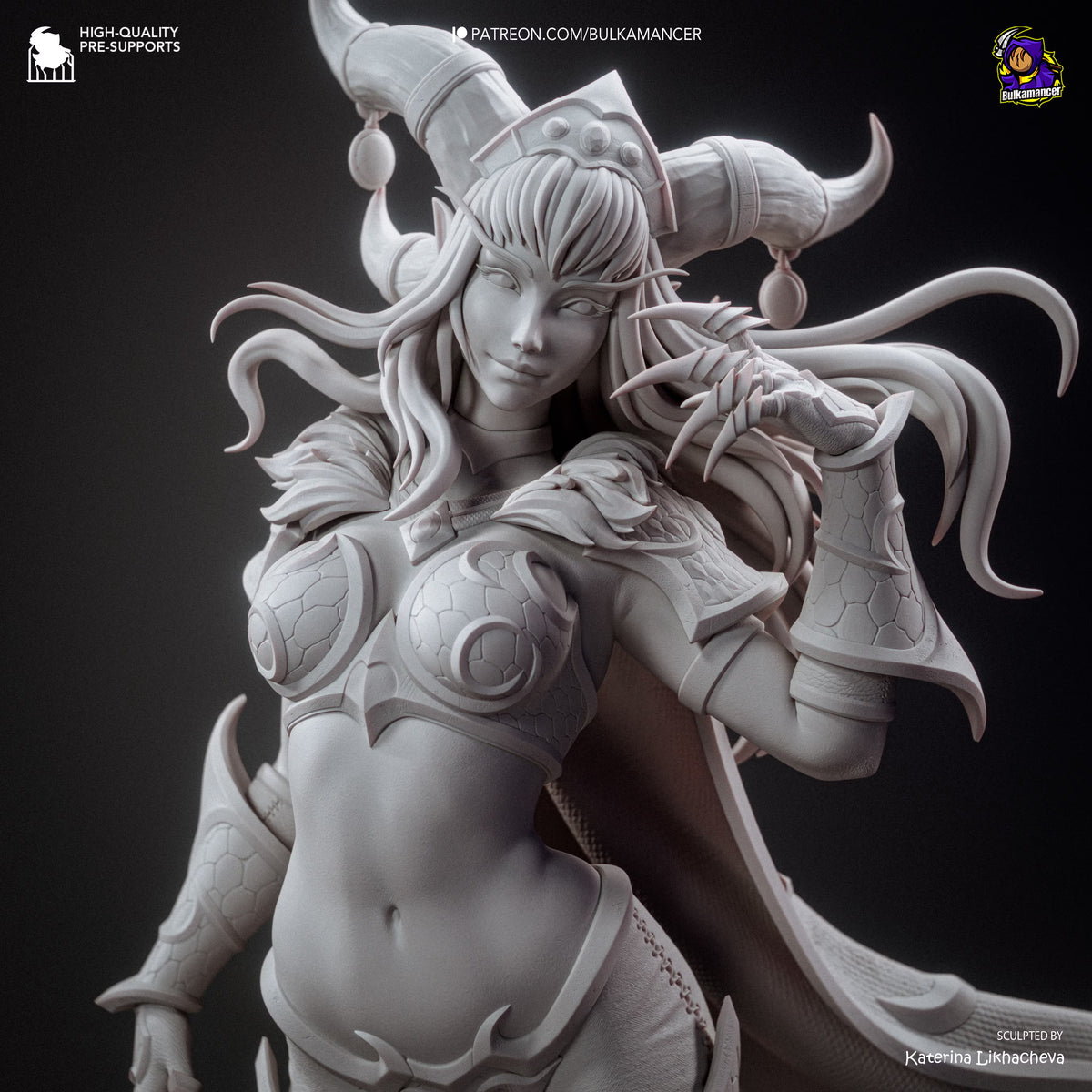 Alexstrasza Life-Binder | Fantasy Dragon Aspect Resin Statue / Garage Kit (Bulkamancer)
