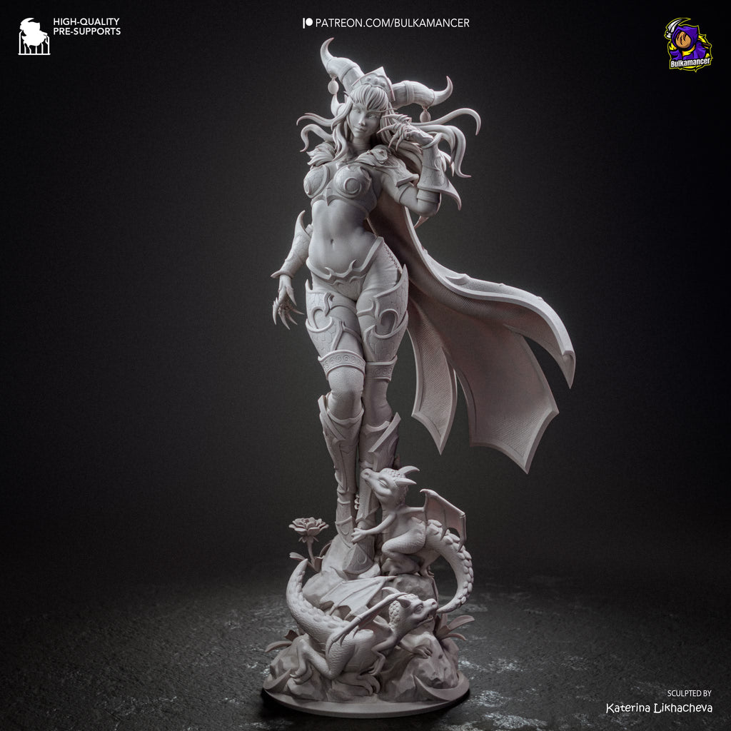 Alexstrasza Life-Binder | Fantasy Dragon Aspect Resin Statue / Garage Kit (Bulkamancer)