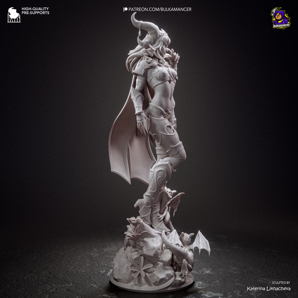 Alexstrasza Life-Binder | Fantasy Dragon Aspect Resin Statue / Garage Kit (Bulkamancer)