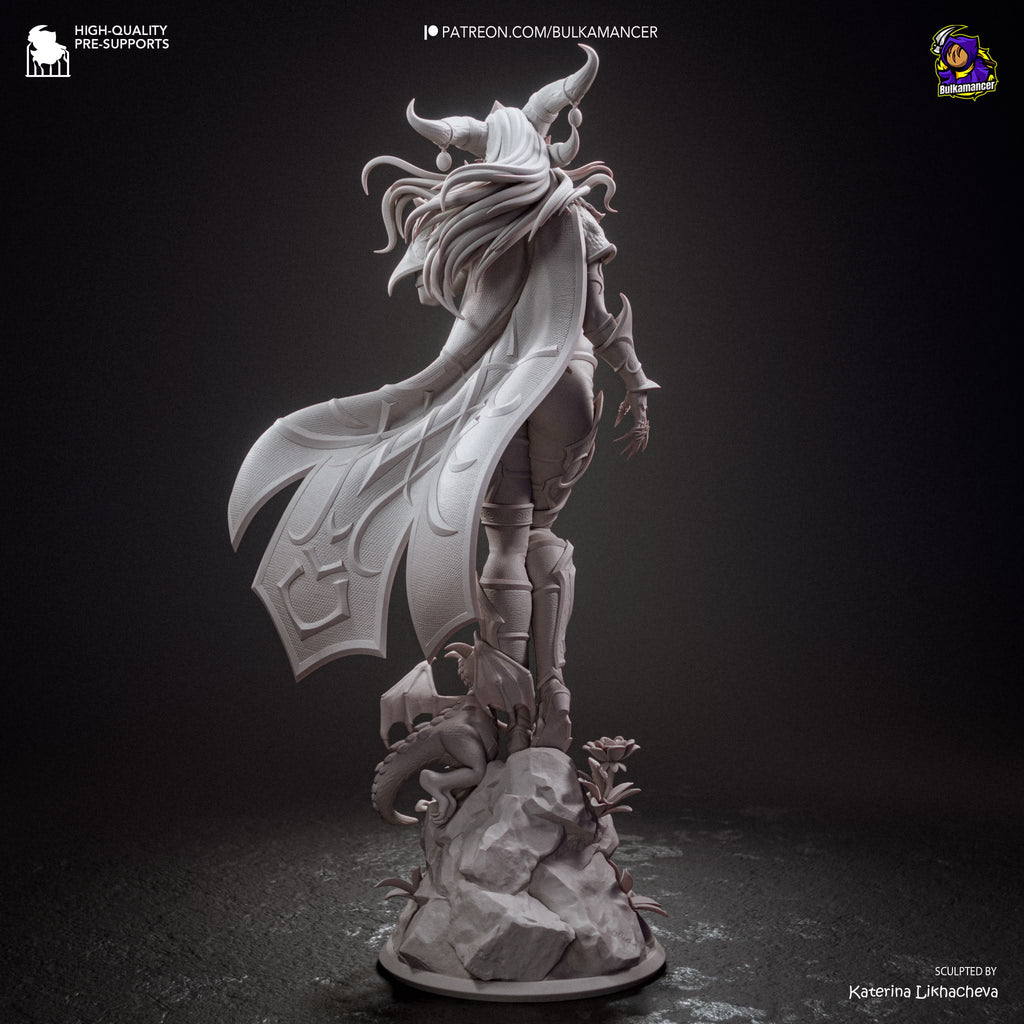 Alexstrasza Life-Binder | Fantasy Dragon Aspect Resin Statue / Garage Kit (Bulkamancer)