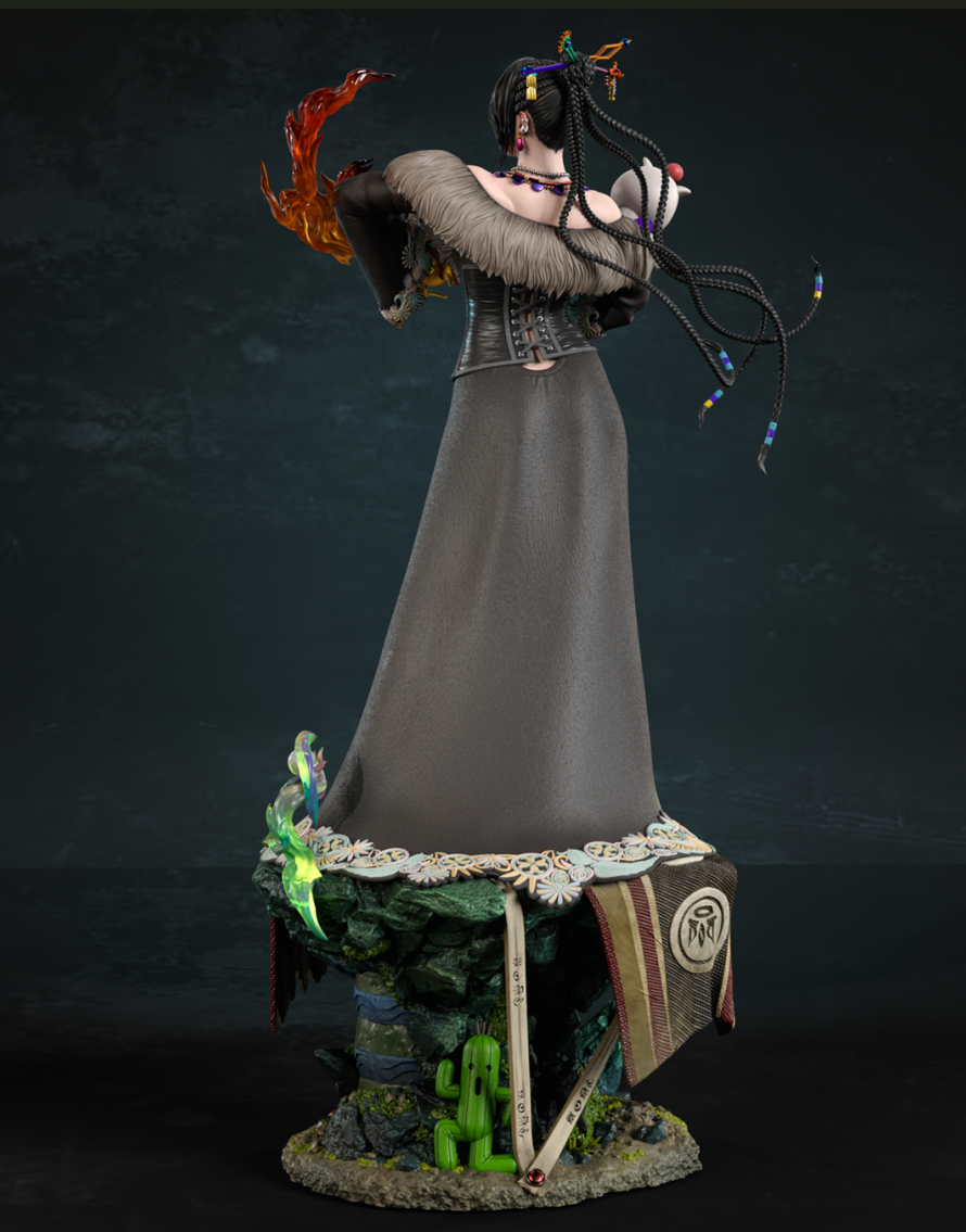 Lulu Statue by Bulkamancer | 3D Printed Resin Figurine – Billy Bones Emporium
