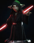 Star Wars - Sith Dark Side Yoda (CA 3D Design) Statue | Multiple Scales & Finishes
