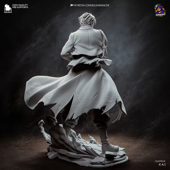 Lust for Arson | Flame Alchemist Resin Statue / Garage Kit (Bulkamancer)