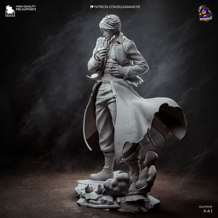 Lust for Arson | Flame Alchemist Resin Statue / Garage Kit (Bulkamancer)