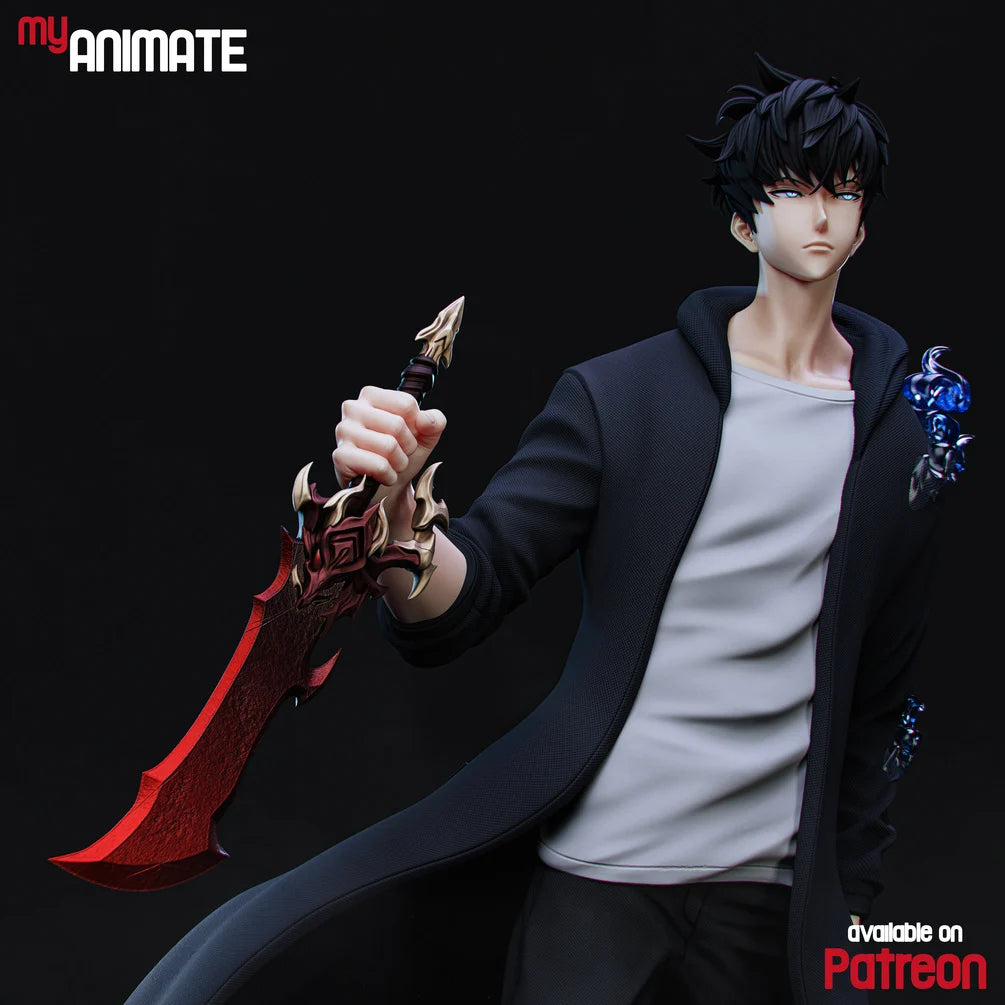 Sung Jinwoo 1/8 Scale Collectible Statue / Miniature – My Animate