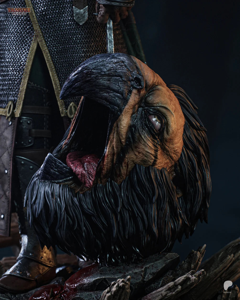 Geralt of Rivia The Witcher Statue- 1/6 Scale Collectible by Tanuki Figures