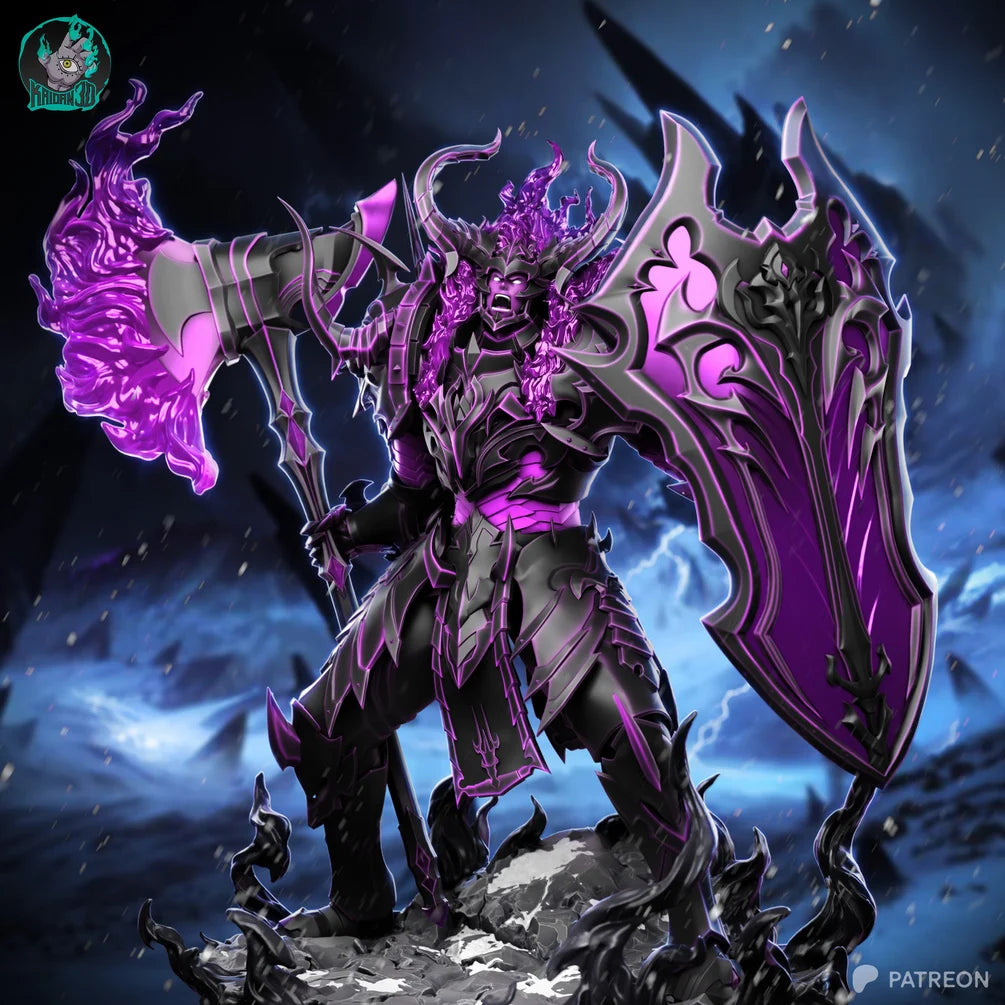 Iron Shadow Soldier Statue 46cm - Solo Leveling | Billy Bones Emporium