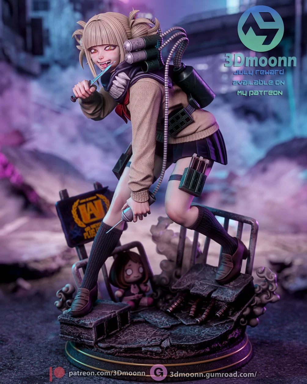 Himiko Toga Statue 1/6 Scale - My Hero Academia | Billy Bones Emporium