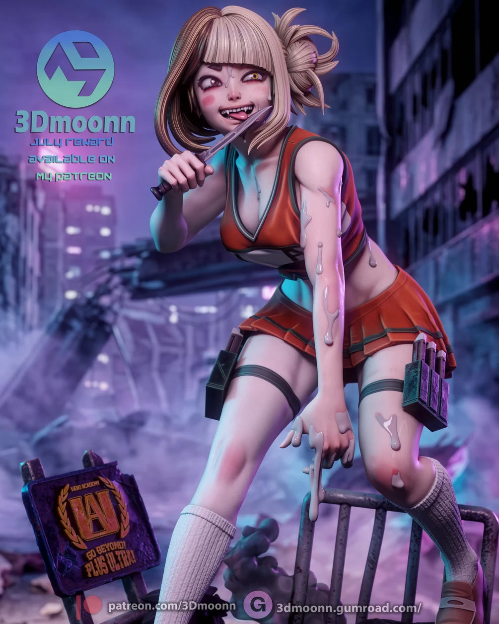 Himiko Toga Statue 1/6 Scale - My Hero Academia | Billy Bones Emporium
