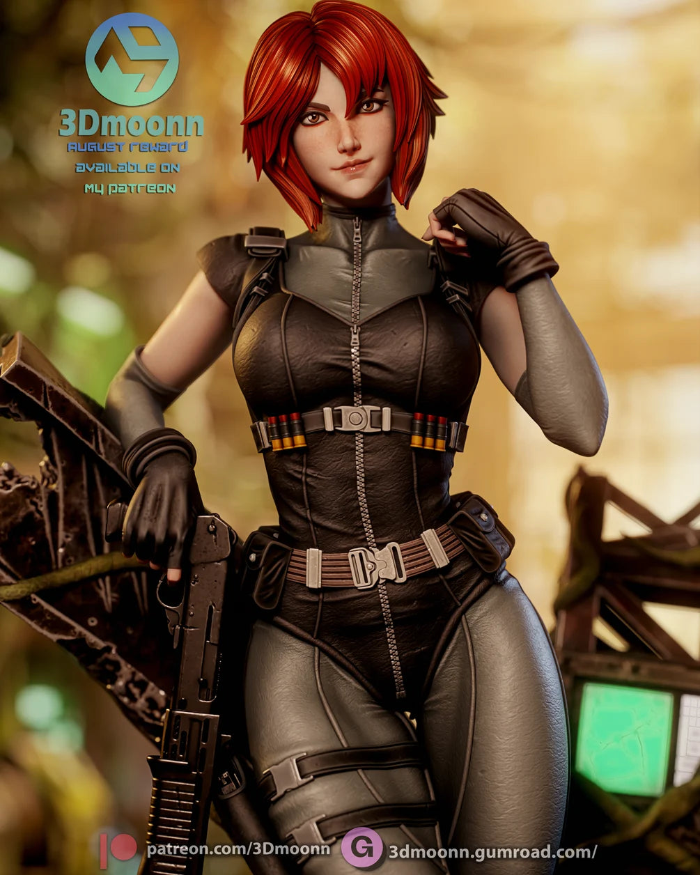 Regina Statue 1/6 Scale - Dino Crisis | Billy Bones Emporium