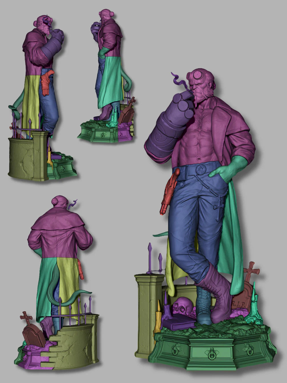 Hellboy | Dark Horse Comic Resin Statue / Garage Kit (CA 3D)