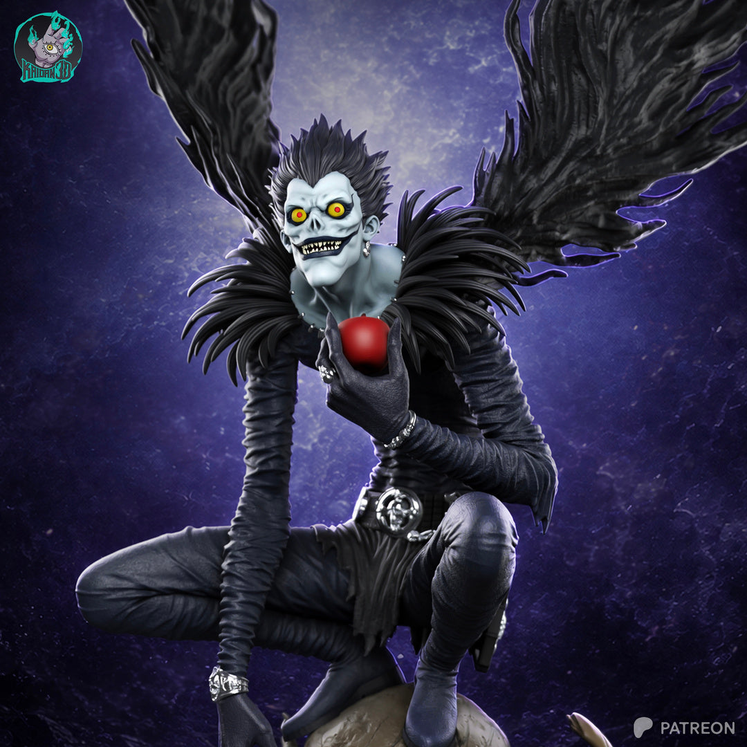 Ryuk - Death Note | High-Precision 3D Printed Resin Statue / Collectible