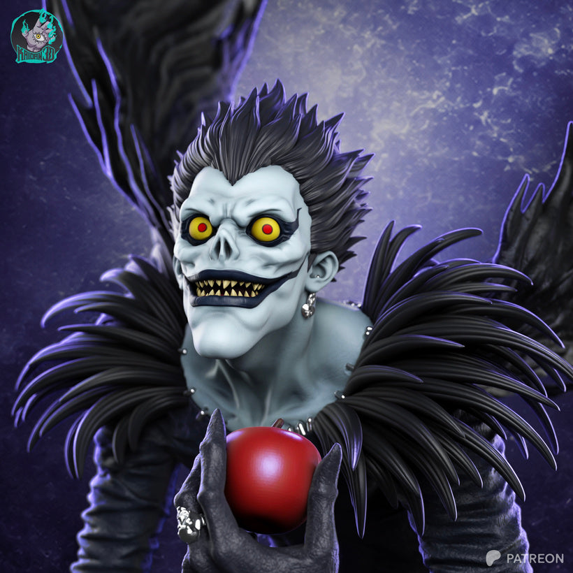 Ryuk - Death Note | High-Precision 3D Printed Resin Statue / Collectible