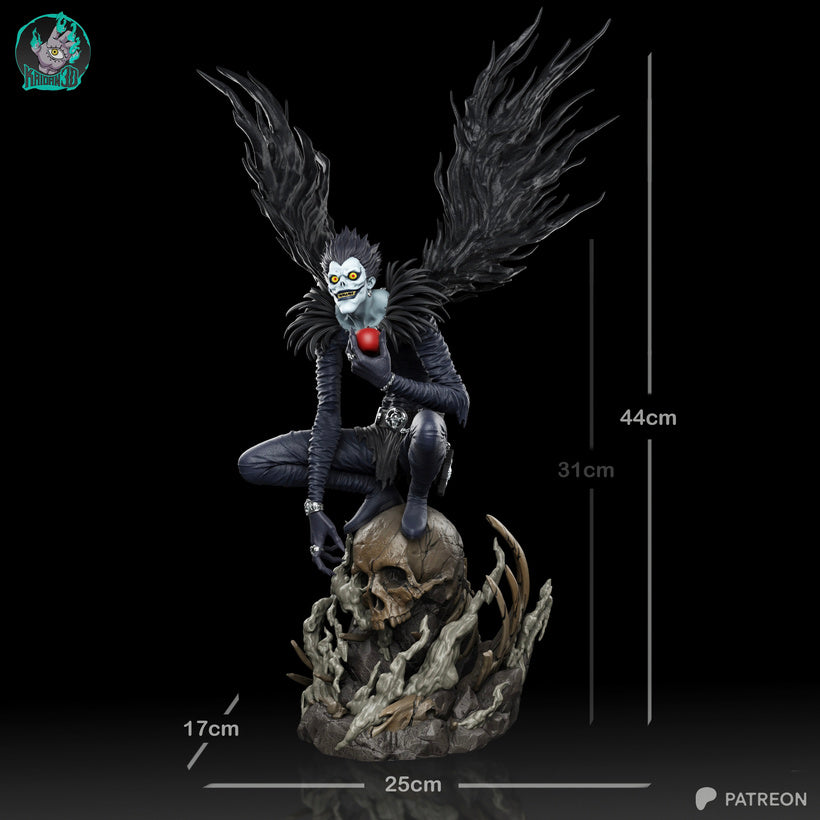 Ryuk - Death Note | High-Precision 3D Printed Resin Statue / Collectible