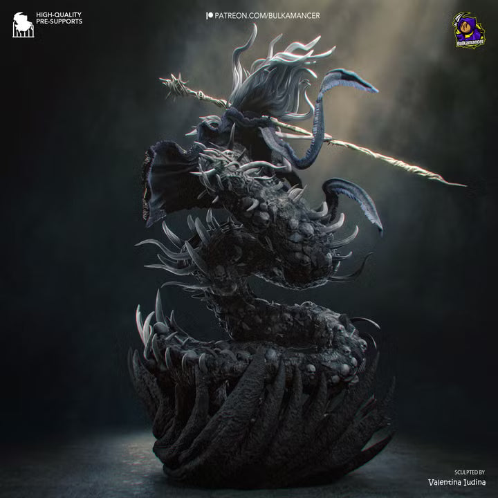 Saint of the Abyss Dark Fantasy Resin Statue | Bulkamancer Garage Kit