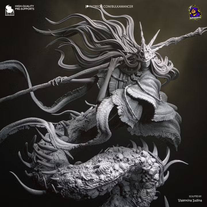Saint of the Abyss Dark Fantasy Resin Statue | Bulkamancer Garage Kit