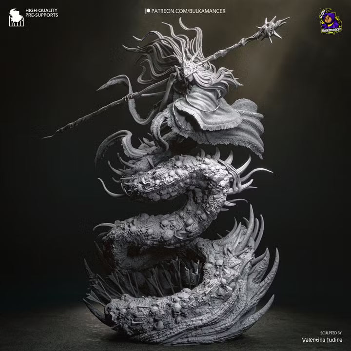 Saint of the Abyss Dark Fantasy Resin Statue | Bulkamancer Garage Kit