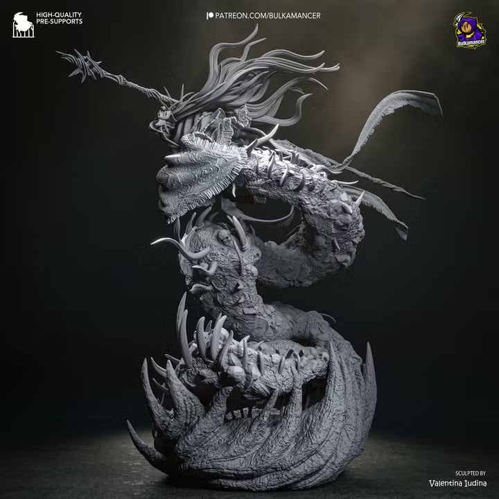 Saint of the Abyss Dark Fantasy Resin Statue | Bulkamancer Garage Kit